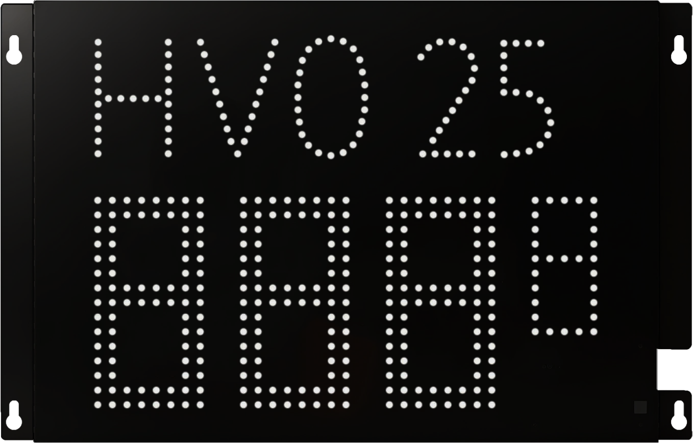 175 PüZ HVO 25 Preisanzeige Tankstelle